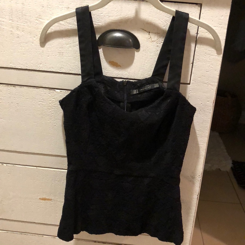 Zara peplum top